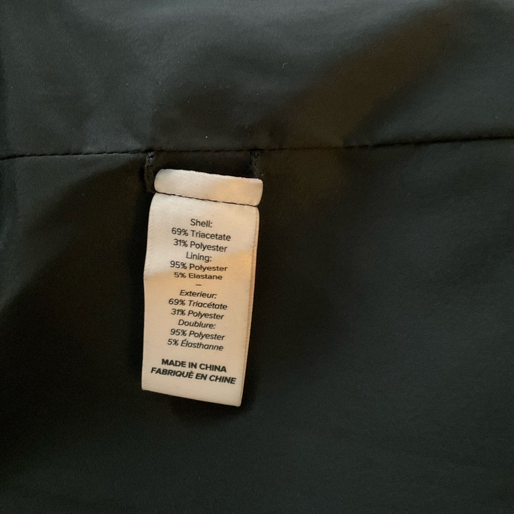 cinq a sept Khole Black Single-Button Notched Lapel Blazer 16 - Picture 7 of 8